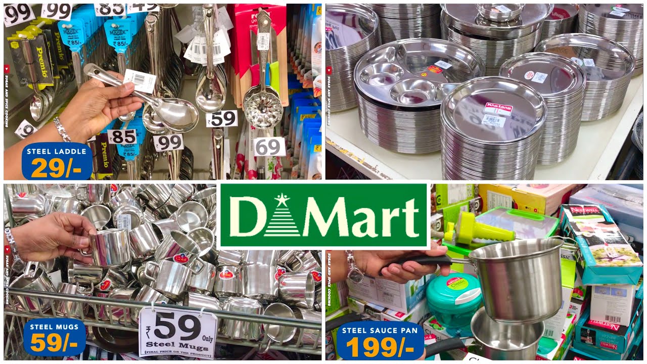 D Mart Shopping Mall In Lockdown | Products Under 9/- Buy1 Get1 | Kitchen Organiser Offers