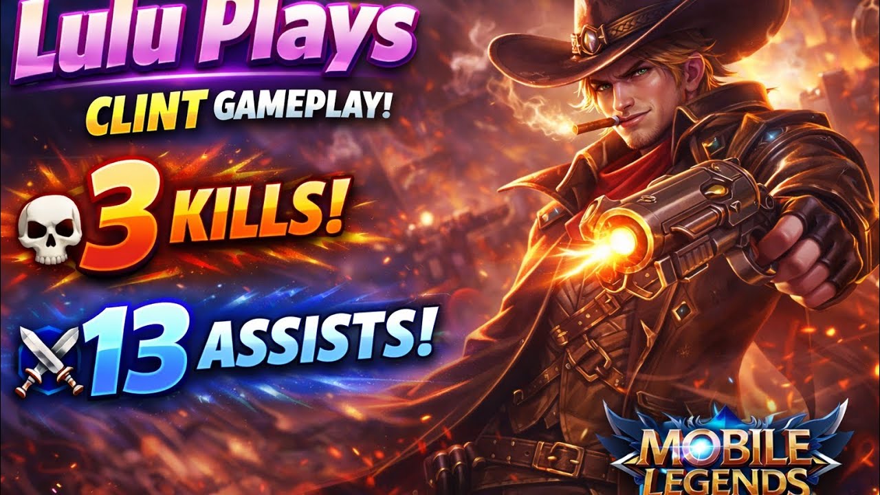 Clint best wingman with 13 assists and 3 kills in a solo ranked match | Watch the full gameplay