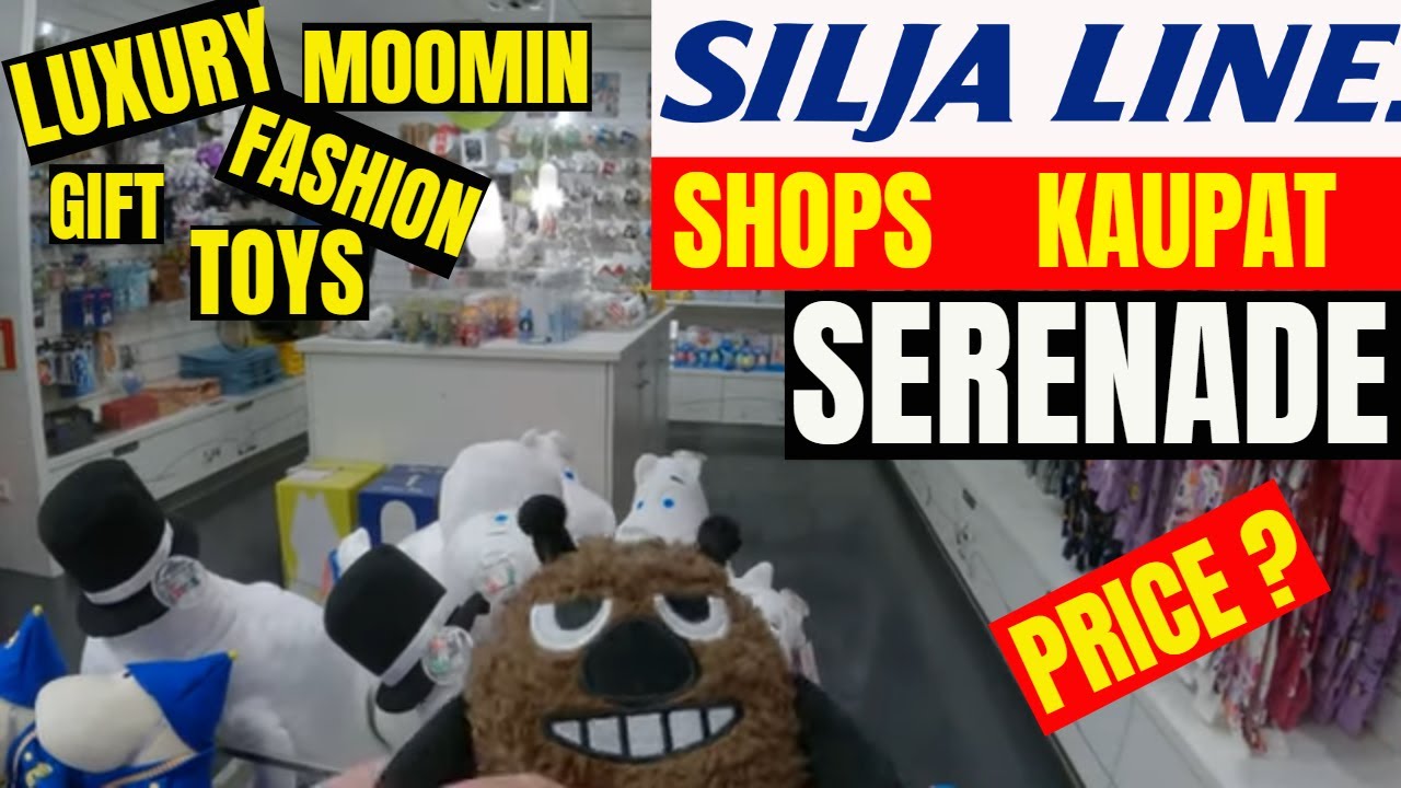 Silja Line SERENADE all shops taxfree kaikki kaupat