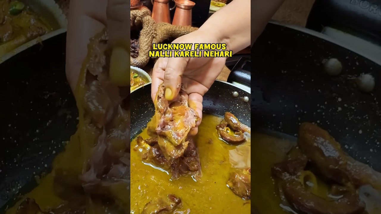 Lucknow Famous Nehari #nehari #food #lucknowfood #shorts