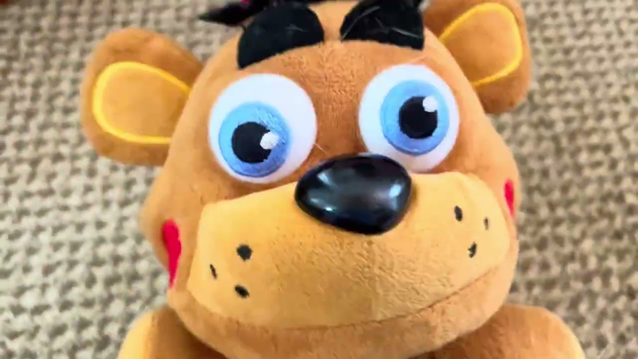 Fnaf Plush Christmas Special: Toy Freddy and the candy cane!