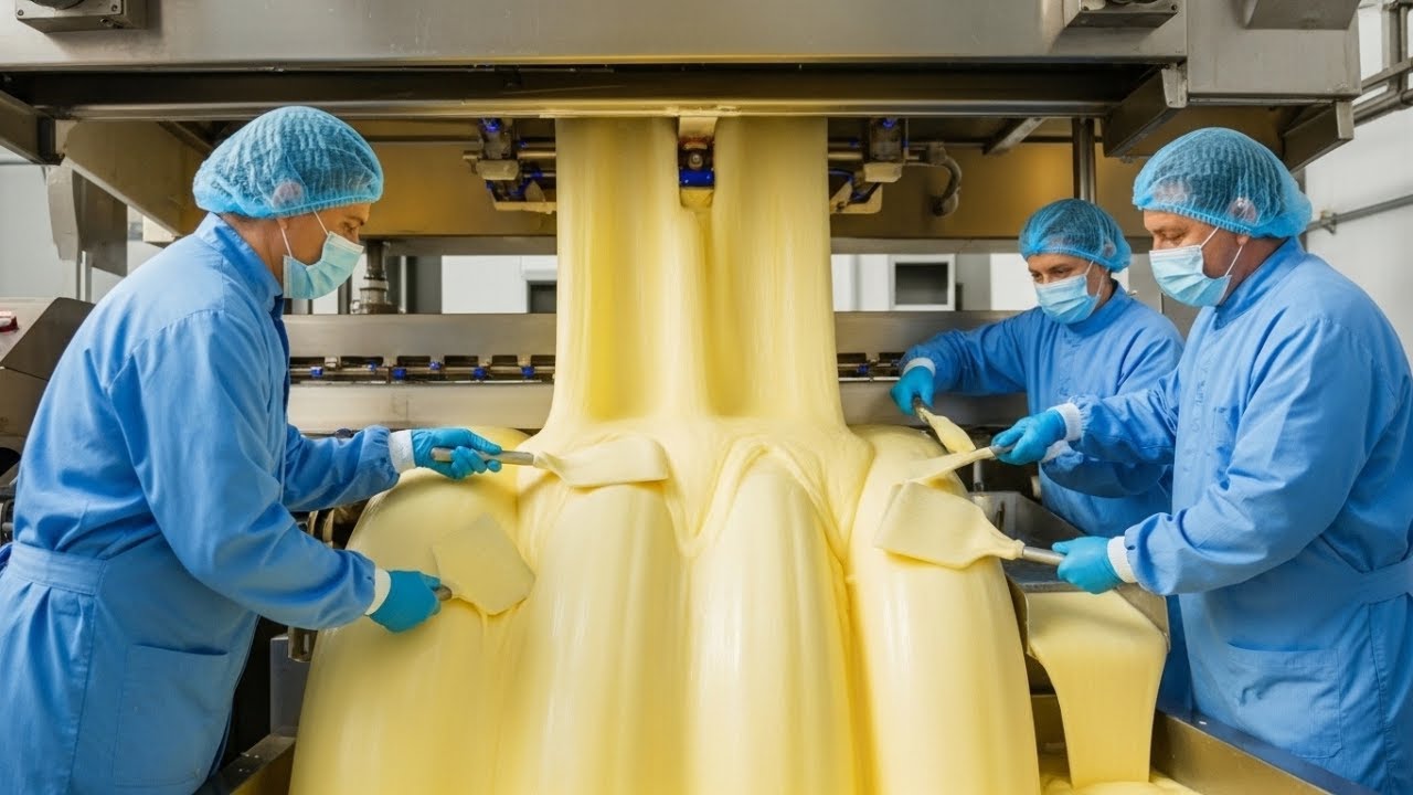 How Billion Tons of Butter Are Made - Massive Production Butter In Biggest Factory (Full Process)