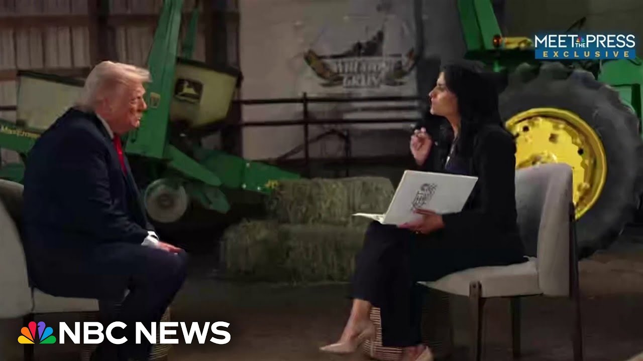 Exclusive interview with President Trump