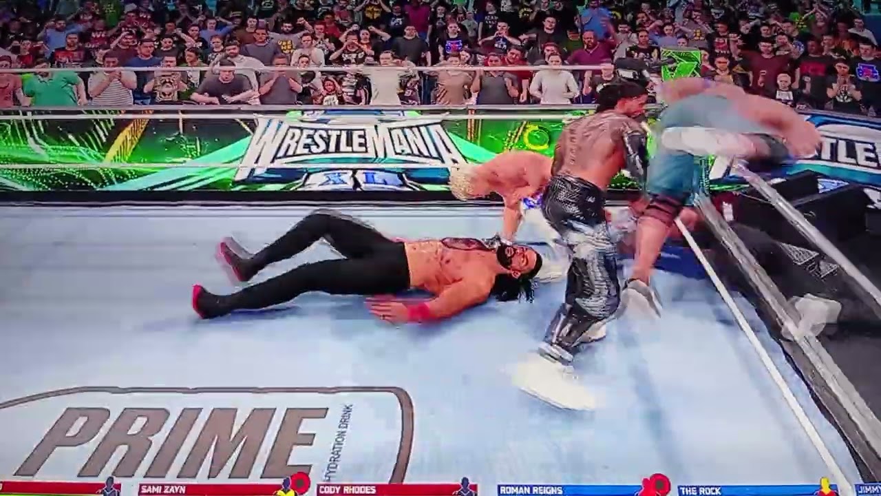 Ho simulato il Main event della notte 2 di WrestleMania 40 