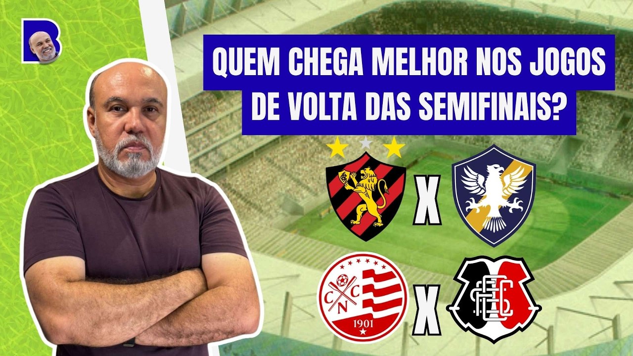 Maciel Júnior comenta os jogos de volta das semifinais.