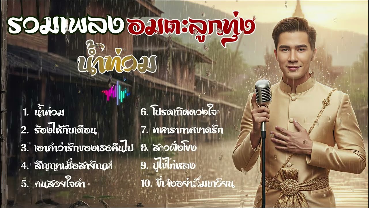 รวมเพลงอมตะ ลูกทุ่ง : น้ำท่วม I ย้อนรอยเพลงเดิม