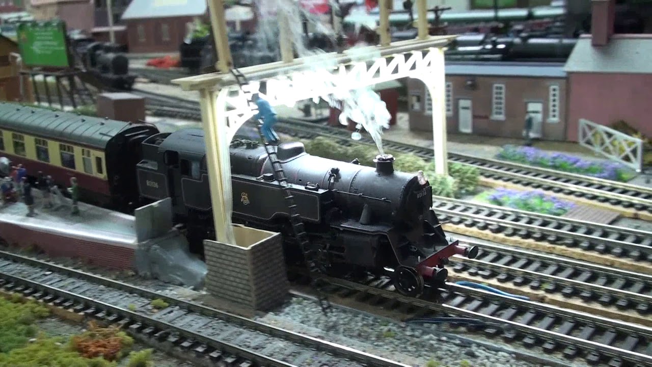 (Some) More smoke and Sound at Angeltown East-Model Railways 00 Guage