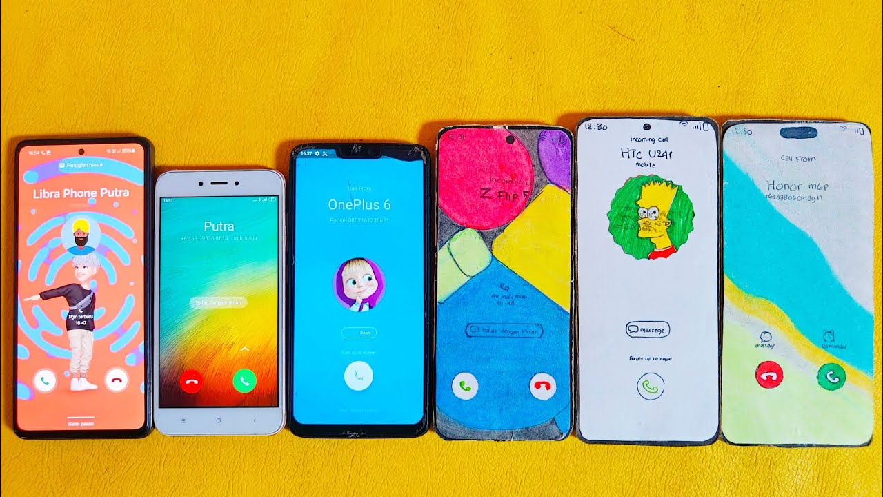 Guess Who incoming Call on Samsung A52 Xiaomi 5A Oneplus 6 Galaxy Z flip 6 HTC U24 pro Honor Magic 6