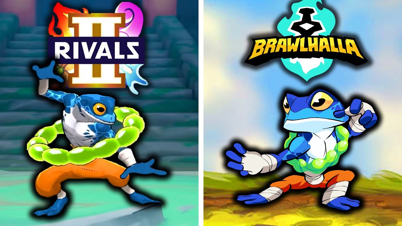 Brawlhalla Pro tries RIVALS OF AETHER 2 for the First Time