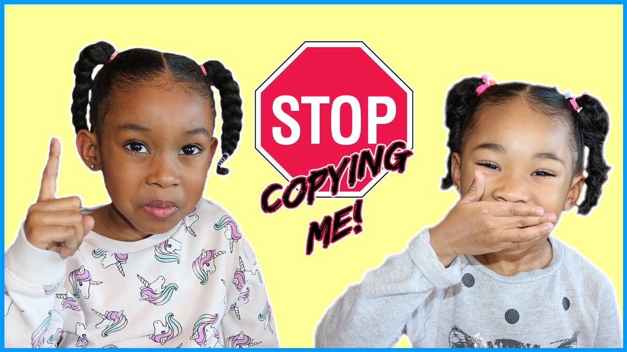 Stop Copying Me / Copycat Sefari Does Everything Her Big Sister Does