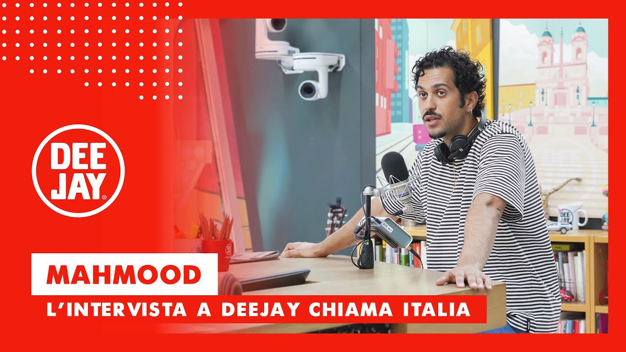 Mahmood a Deejay Chiama Italia: 