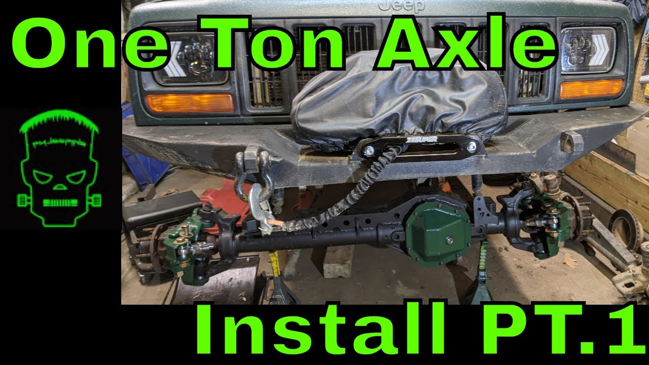 One ton axle swap on a Jeep Cherokee XJ PT1