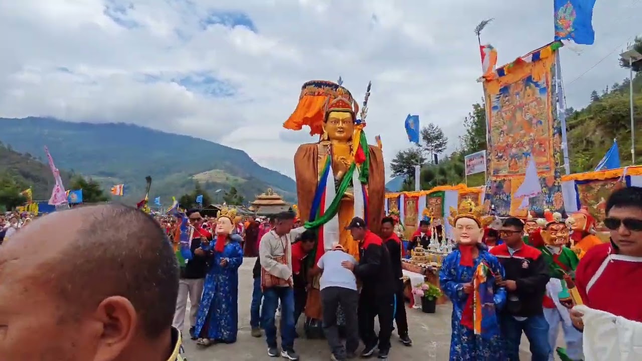 The sacred ceremony featuring the revered dance of Guru Rinpoche and His Eight Manifestations.