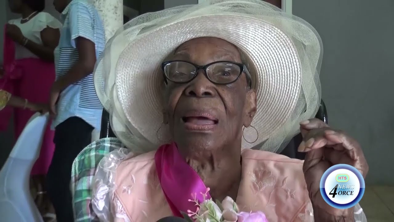 CENTENARIAN CELEBRATION IN GRACE VIEUX FORT