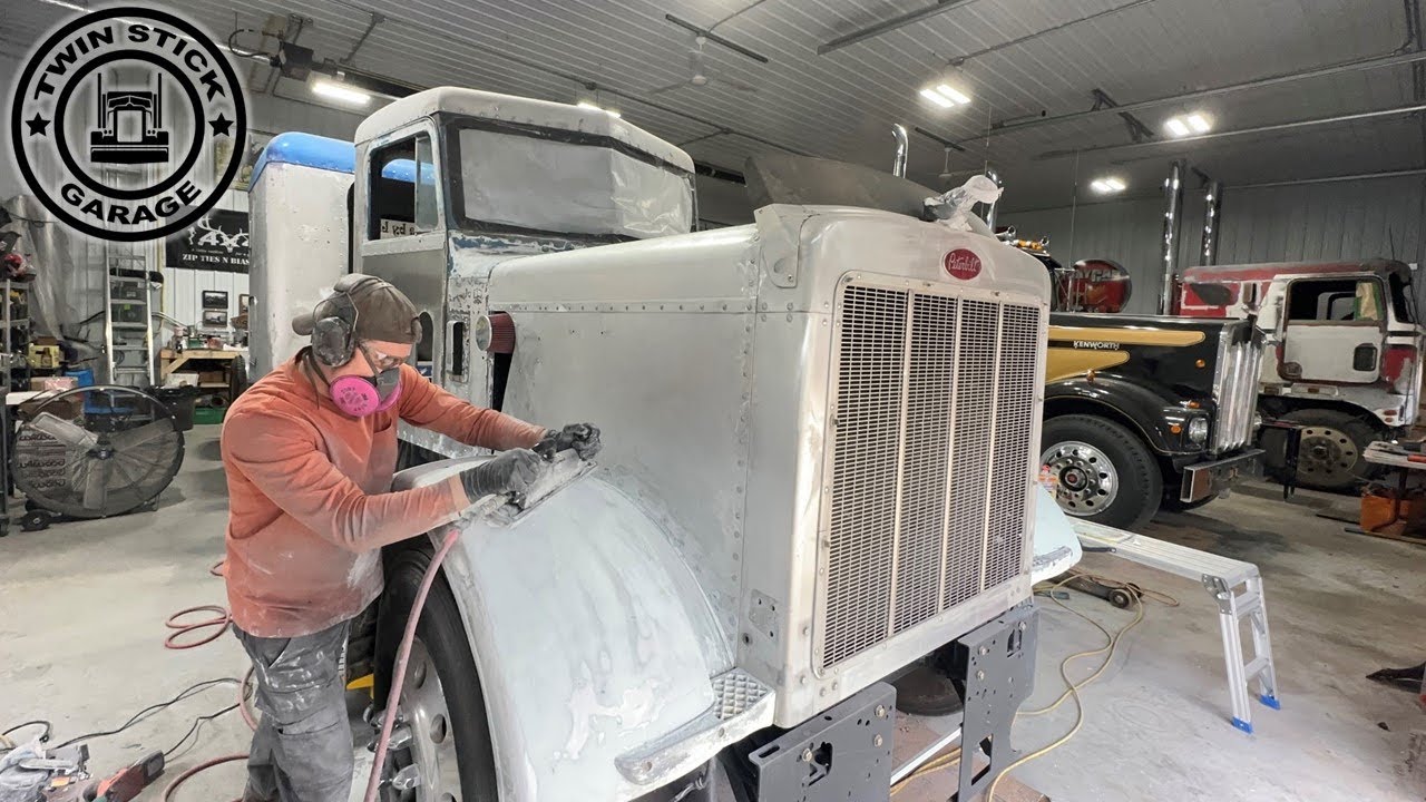 Peterbilt 359 Restoration Ep.88 Preppin For Paint