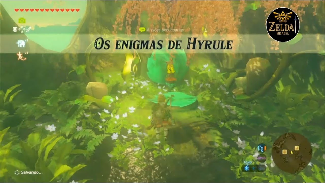No alto da Grande Árvore Deko! Enigmas de Hyrule (Riddles of Hyrule) - Zelda: Breath of the Wild