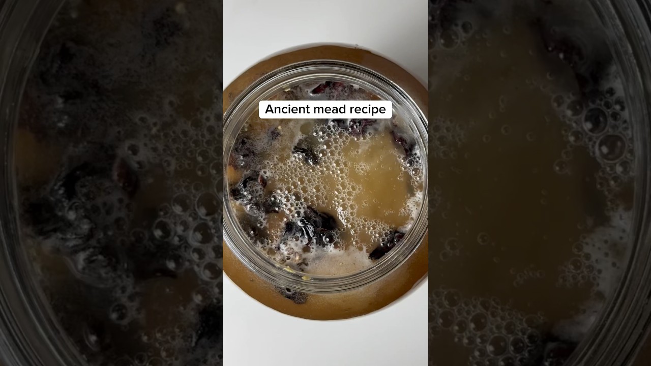 MAKING ANCIENT HONEY WINE WITH DRIED FRUIT