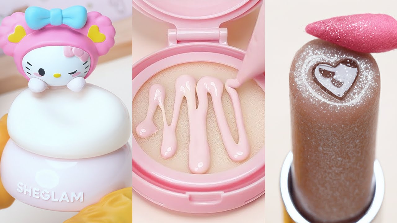 Satisfying Makeup Repair ASMR💄How to Upcycle Expired Makeup into Creative New DIYs
