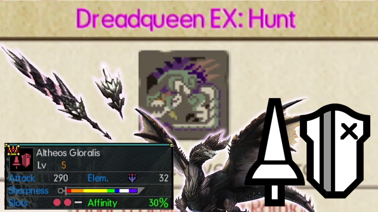 Dreadqueen EX vs Alatreon Lance | Striker Lance | MHGU/MHXX