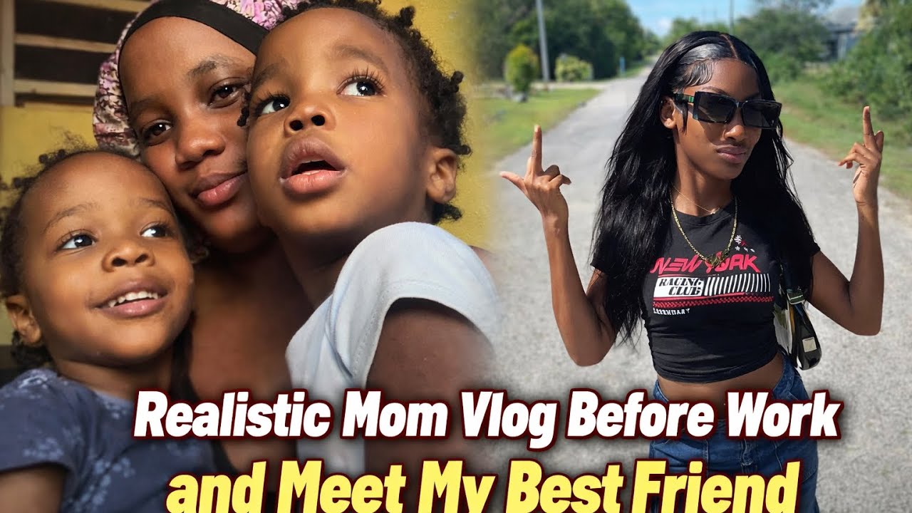 A Realistic Morning Before Work With My Kids | flu season 🤧 | meet my best friend 💞