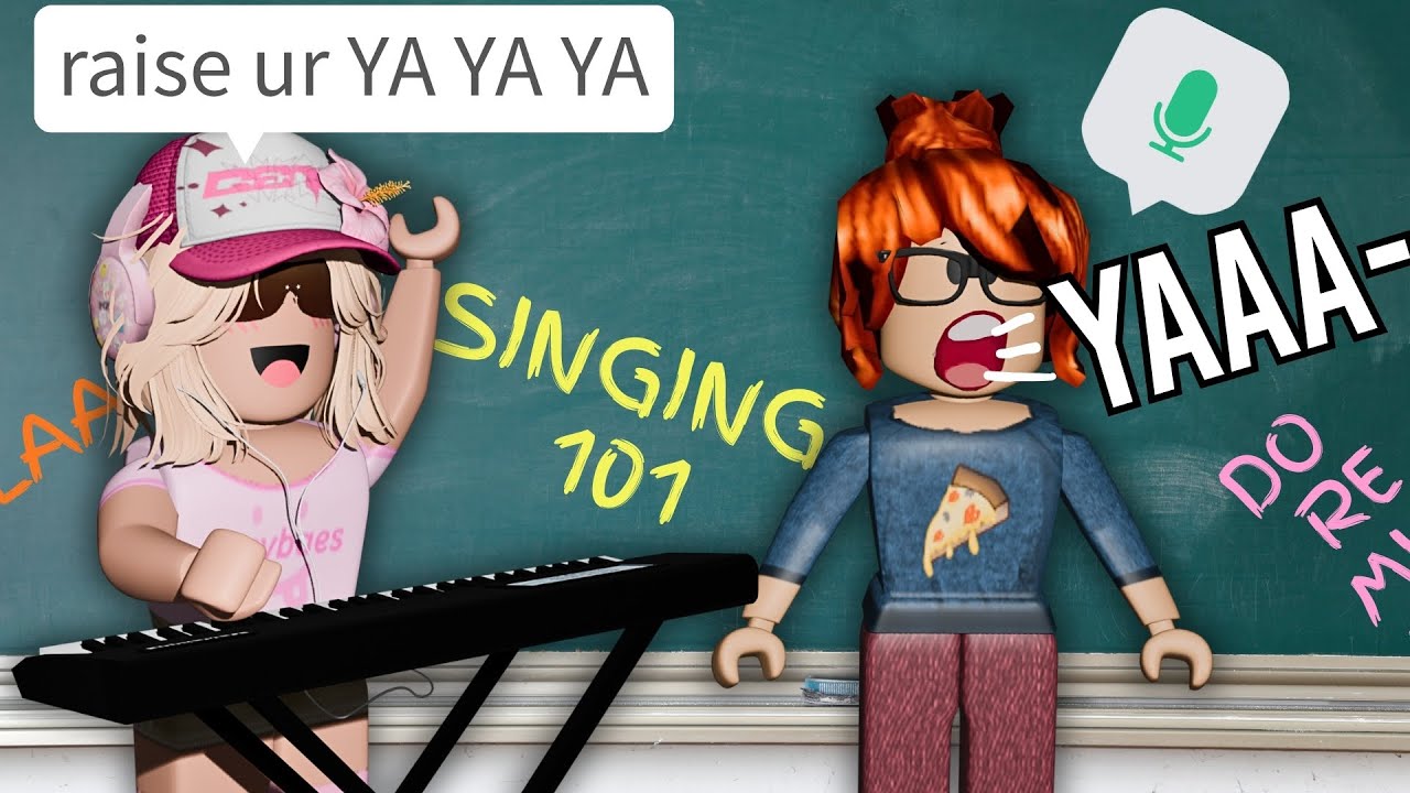 Я стала преподавателем вокала и нашла исполнителей GOAT в ROBLOX 🎤🐐