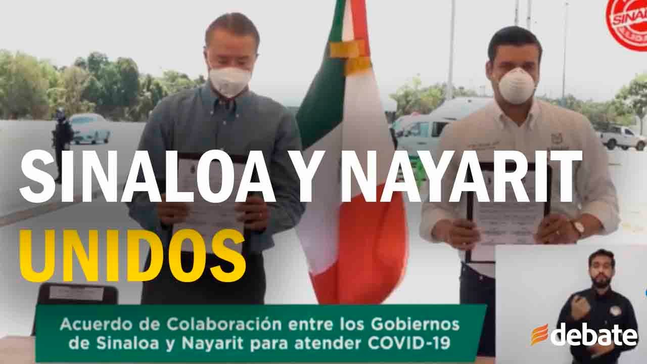 Sinaloa y Nayarit se unen en la lucha contra el Coronavirus