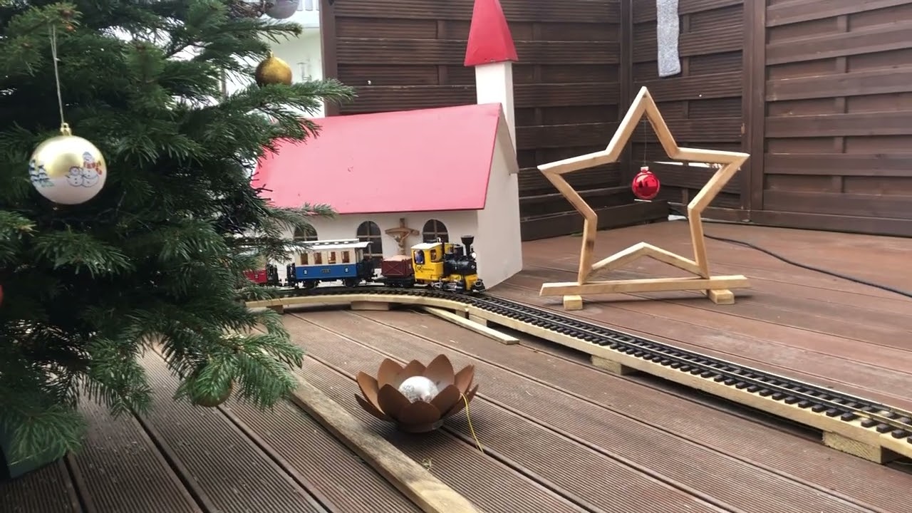 LGB im Garten/Terrasse 
