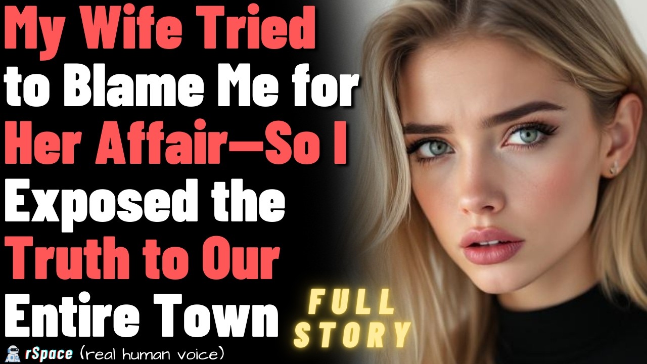 My Wife Tried to Blame Me for Her Affair—So I Exposed the Truth to Our Entire Town