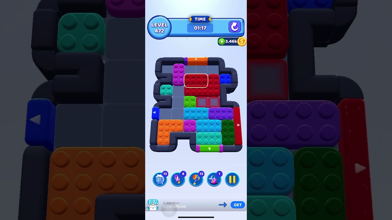 color block JAM LEVEL 472
