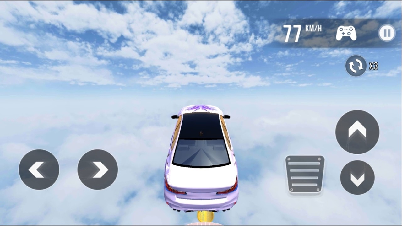 Epic High Speed GT Car Stunt Challenge: Deadly Sky Ramp Survival Mobil Android GamePlay #7
