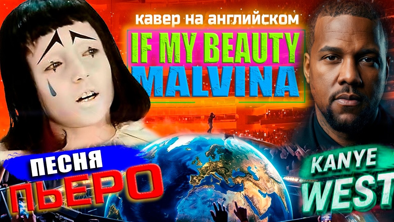 KANYE WEST - If my beauty Malvina (Песня Пьеро) / кавер на английском