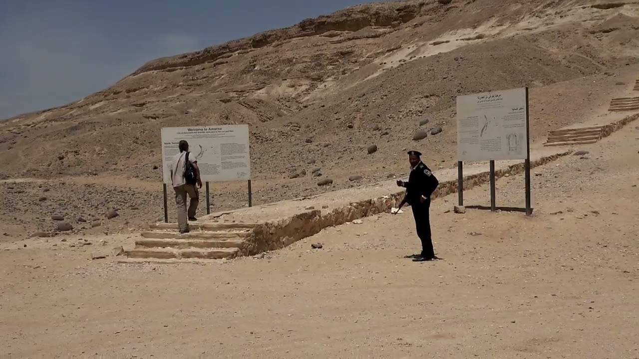 Northern Tombs at Amarna, Boundary Stelae of Akhenaten, Royal tomb, ANCIENT EGYPT 2025, Part B