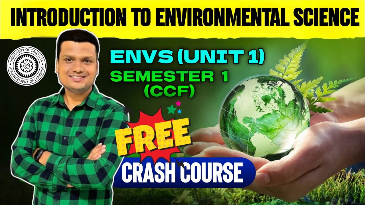 Free Batch |Envs Unit -1| Lec-1 | Ba/Bsc/Bcom | Calcutta University 