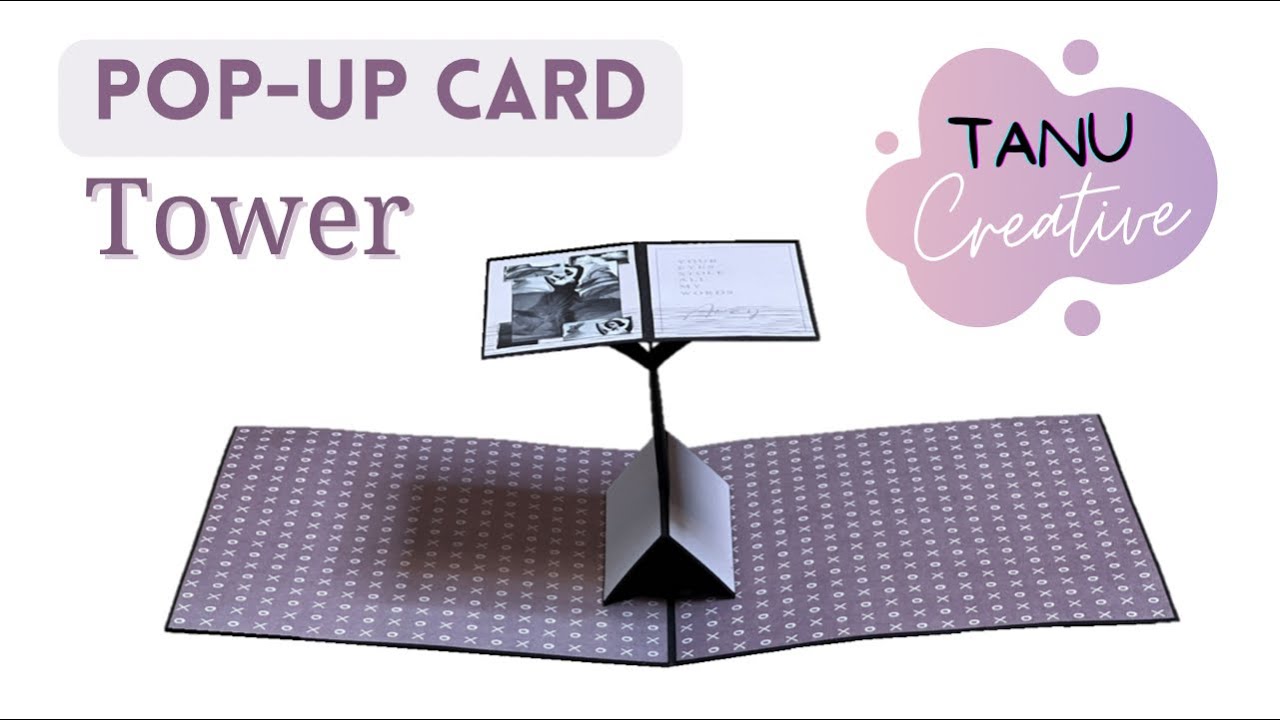 Pop-Up Tower Card Tutorial | DIY Greeting Card / Birthday Card Ideas