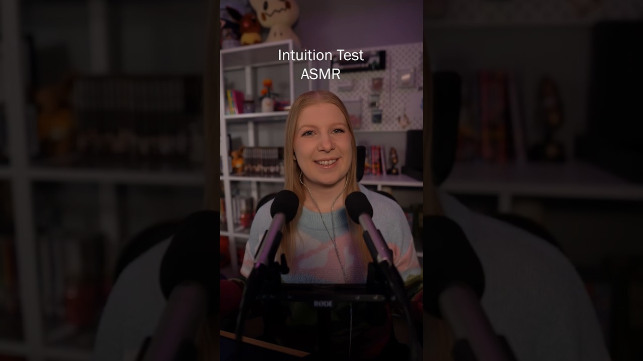 Testing Your Intuition 👀 [ASMR]