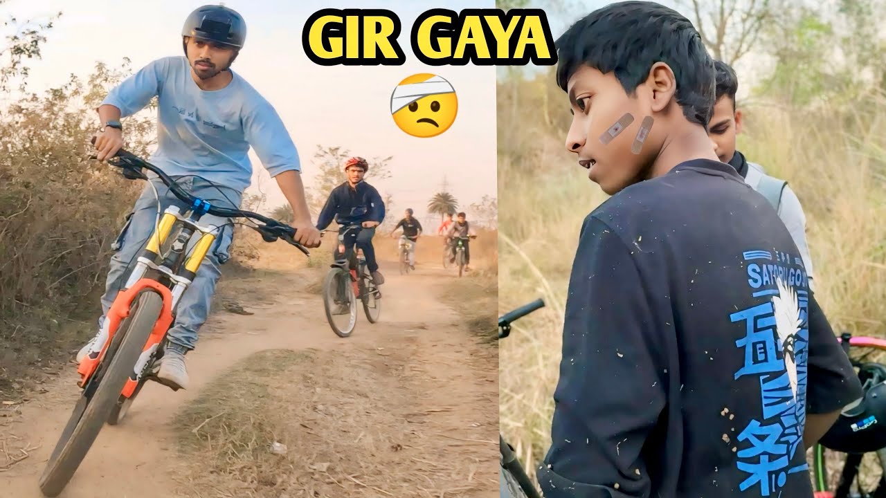 Sujal gir gaya pahad se utarte time 😨Lord alto ko BYE bol diya