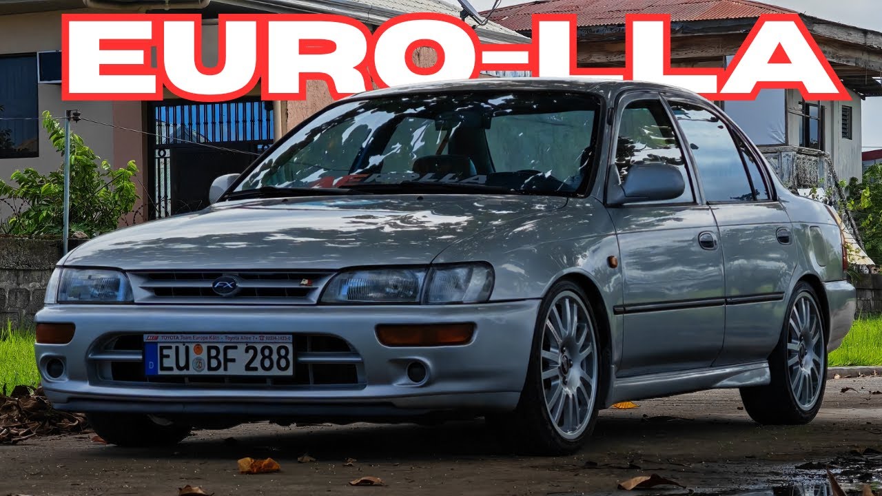 Euro Inspired Toyota Corolla AE101 