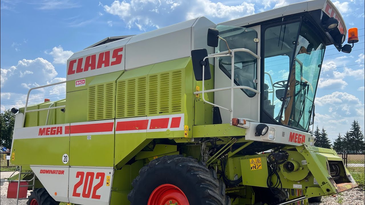 Огляд комбайна Claas MEGA 202| в супер стані!!!