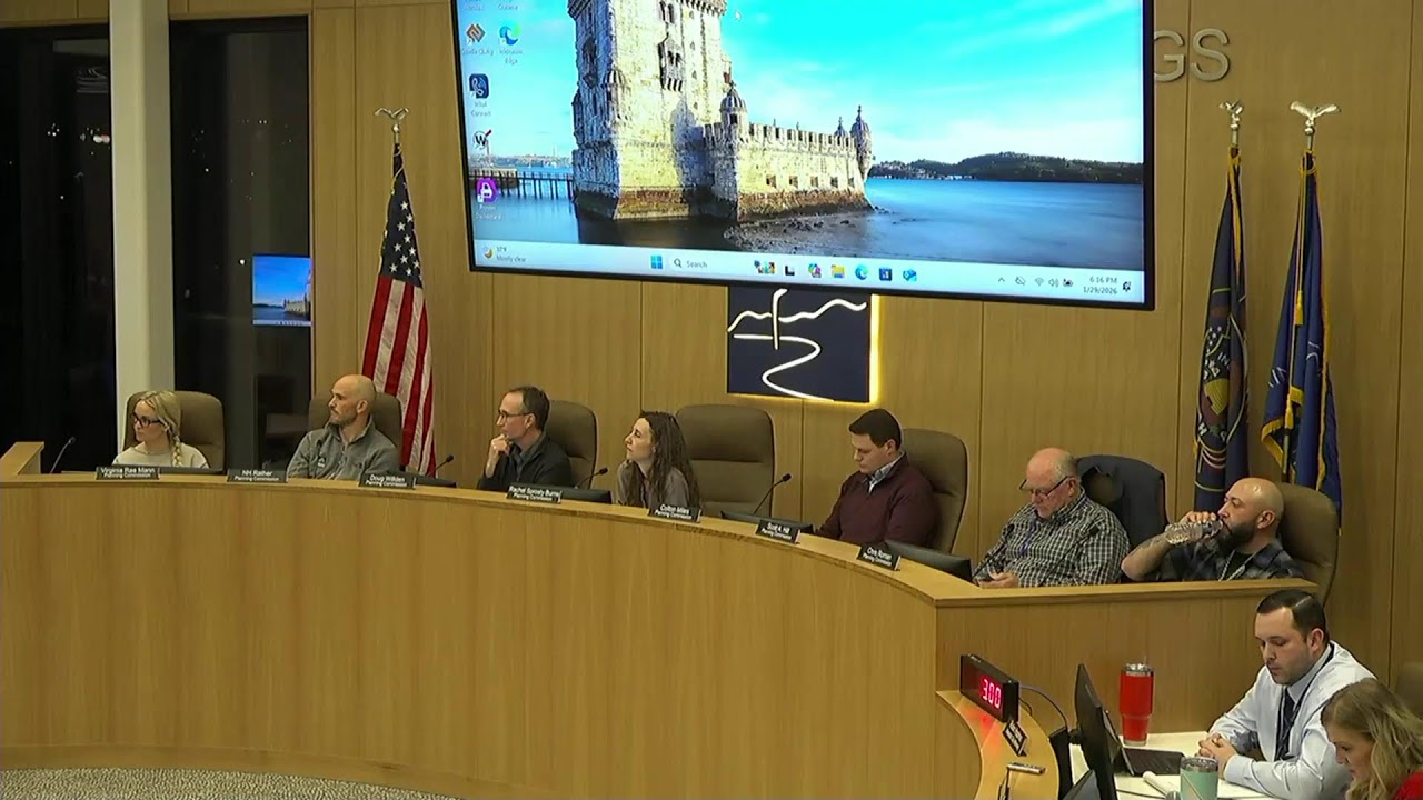 Planning Commission Meeting 1-29-2026
