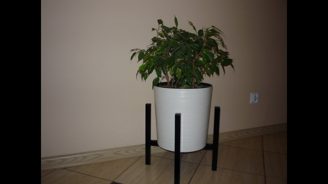Metalowy kwietnik, stojak na kwiaty, Budowa, DIY , Homemade flowerbed steel ,Blumenbeet aus, Metall,
