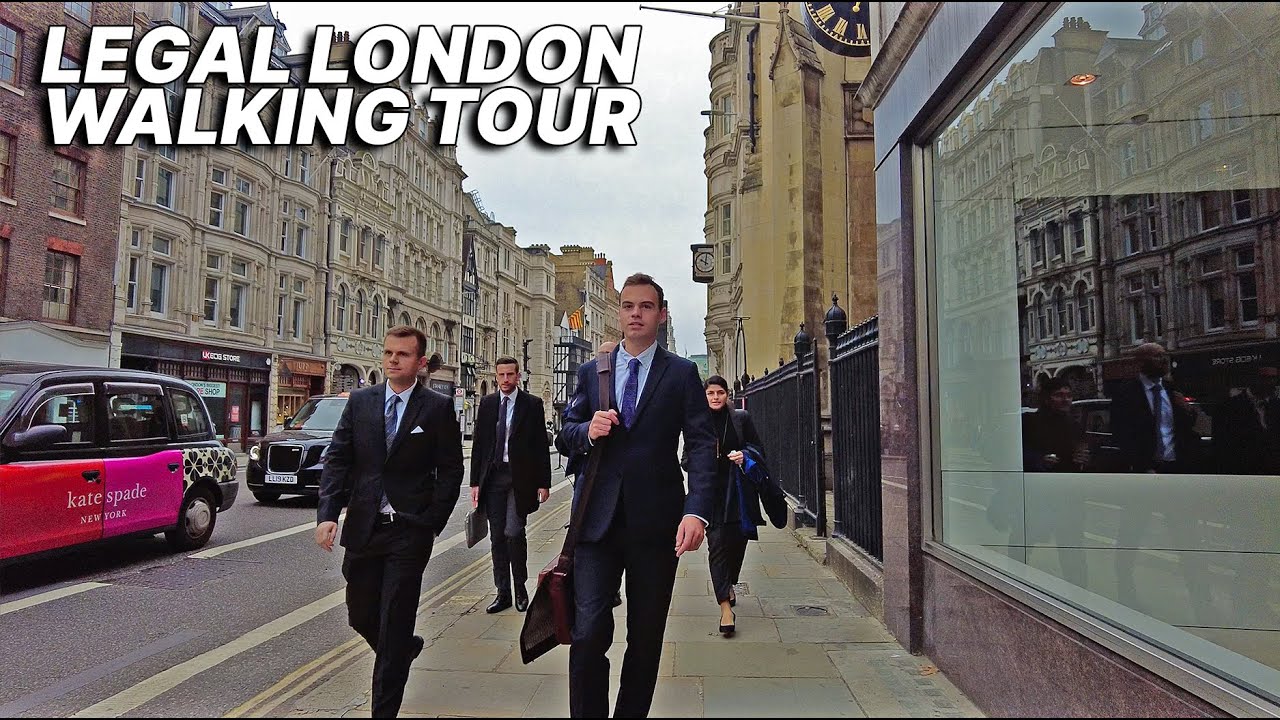Legal London Walking Tour ⚖️ London's Inns of Courts where barristers first train and then practise