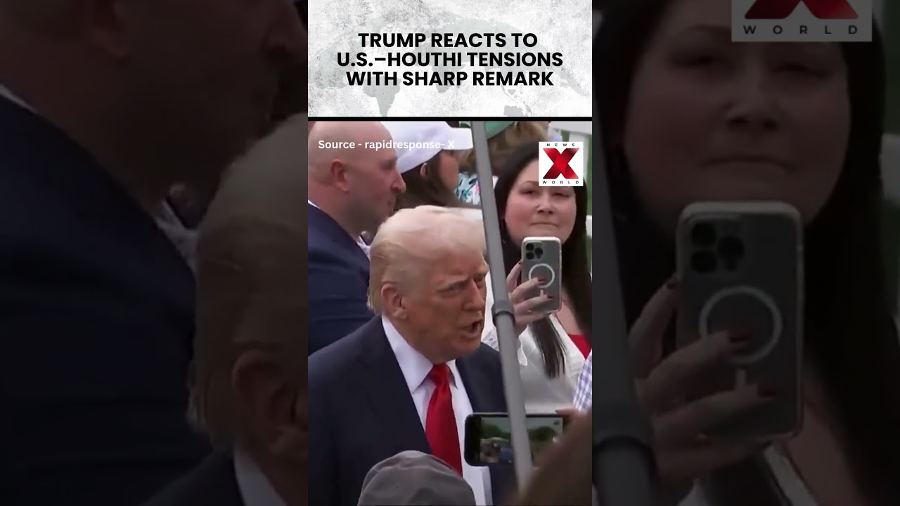 #shorts | Donald Trump Criticizes Handling of Yemen Strikes | #ytshorts #trump #newsxworldlive