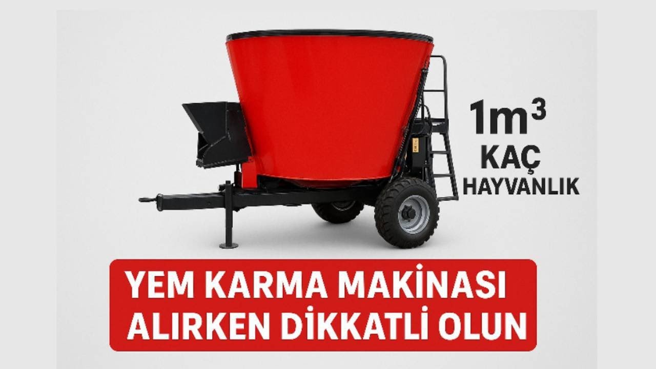 Yem Karma Makinesi Alımında Bilmeniz Gerekenler: Motor Gücü, Devir Sayısı ve Sac Kalınlığı