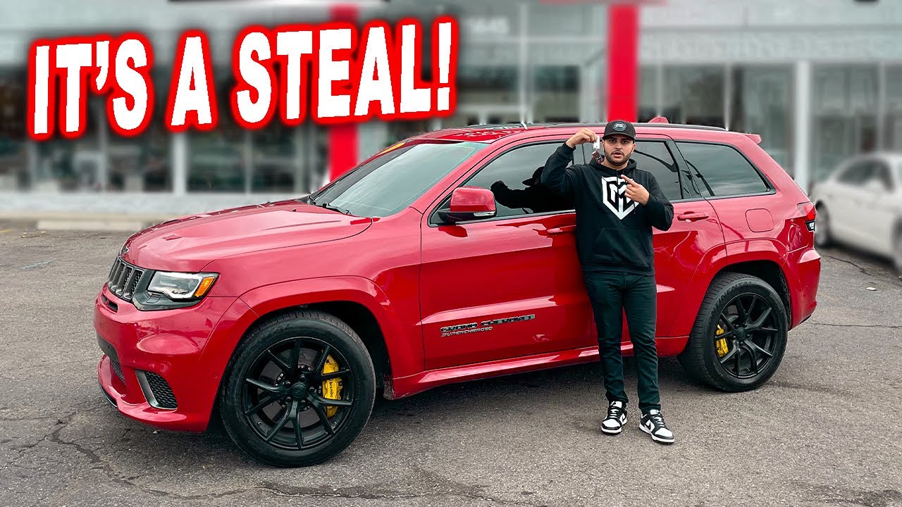 BUYING THE CHEAPEST JEEP TRACKHAWK IN THE COUNTRY!?