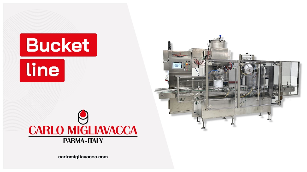 Linea confezionamento secchielli 10 lt.