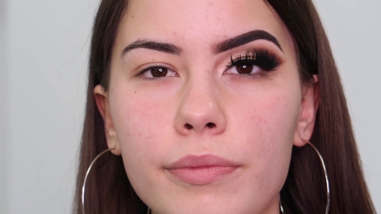 Kako pravilno nasminkati spustene kapke + nanosenje eyelinera