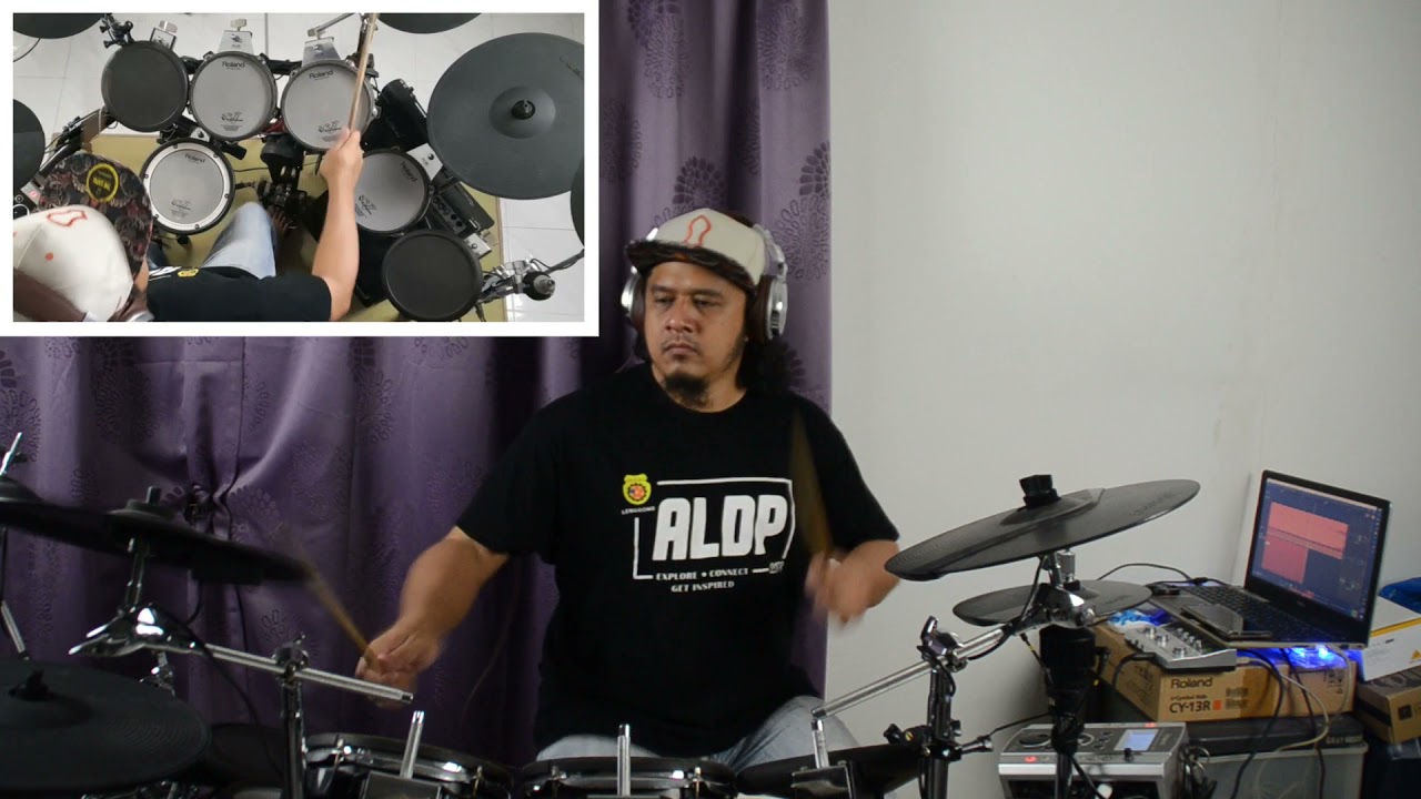 The Rock Kamu Kamulah Surgaku | DRUM COVER by Hazlami Adnan