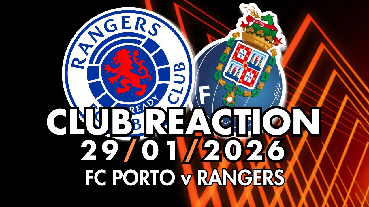 A FORGETTABLE UEL CAMPAIGN IS OVER | Porto 3-1 Rangers | Club Reaction