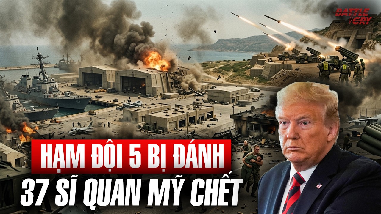 HEZBOLLAH DESTROYS US 5TH FLEET BASE: NO PLACE IS SAFE FOR AMERICAN SOLDIERS IN THE MIDDLE EAST