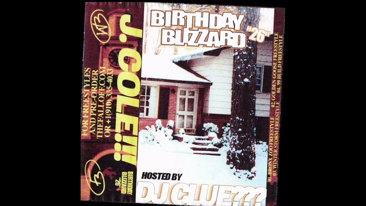 J Cole | Birthday Blizzard Prod. By DJ CLUE